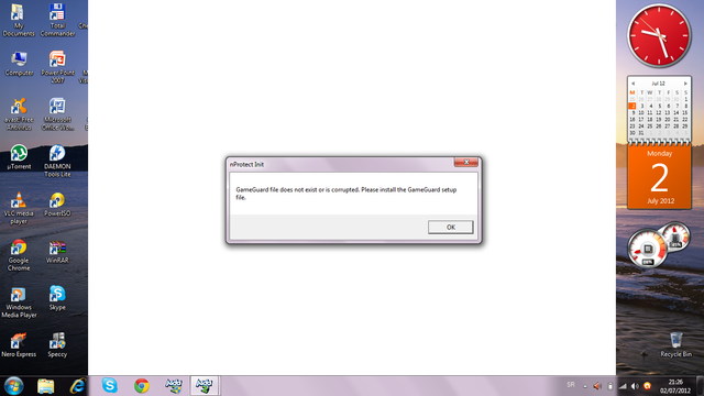 asda2 gameguard problem