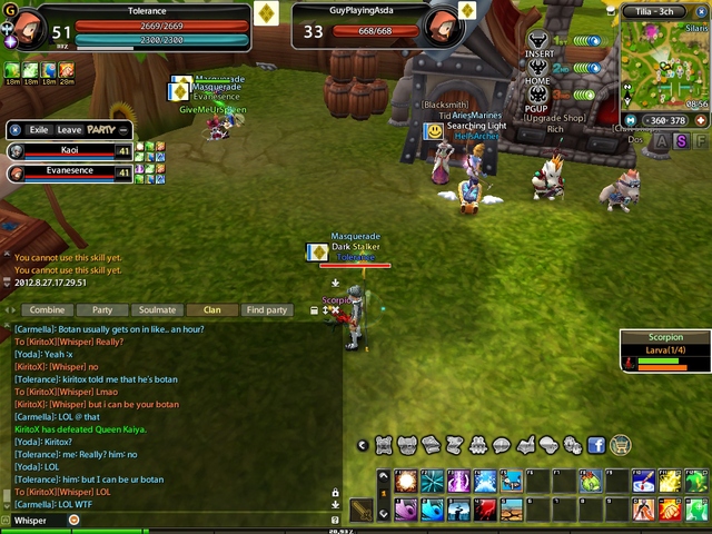 KiritoX you creeper ;-; 