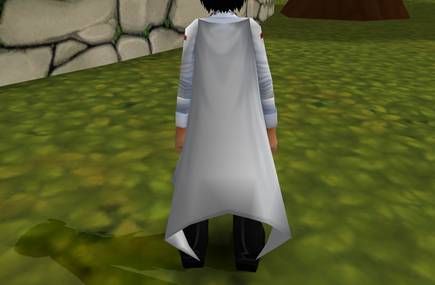 Anime White Cloak