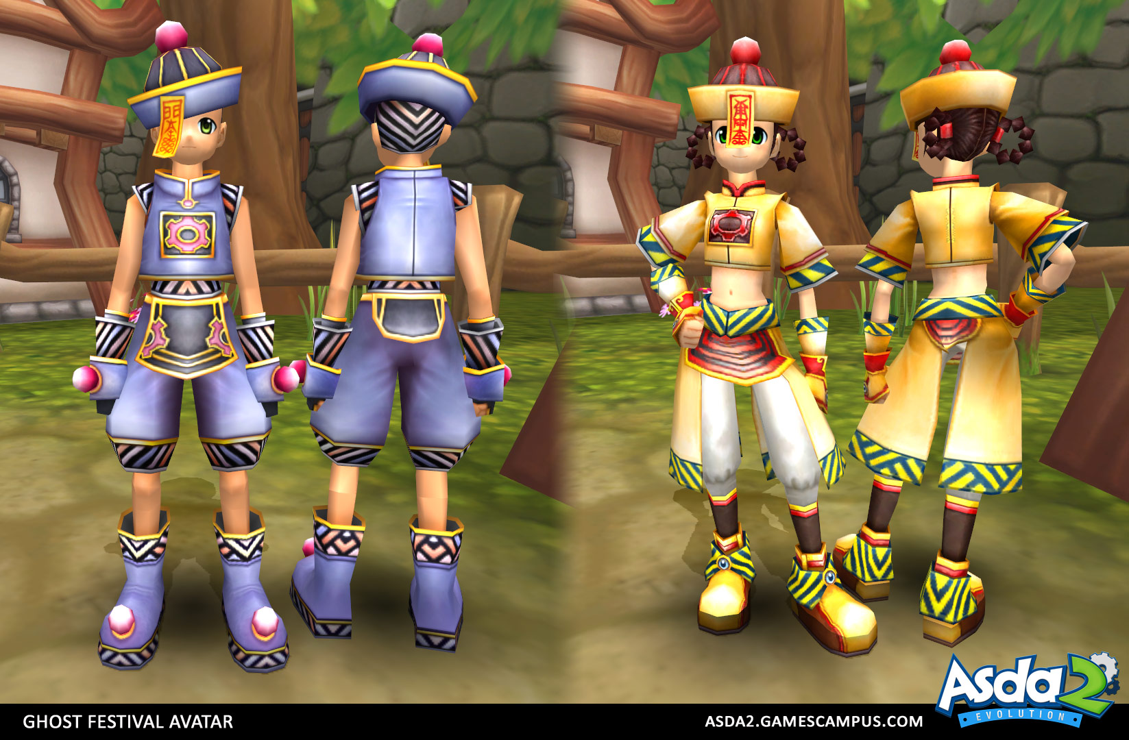 Best Anime MMORPG - Asda 2 - Ghost Festival Avatar