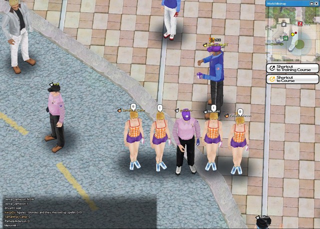 GIO w his cheerleaders