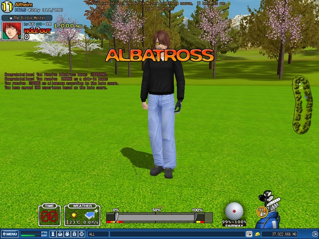 Albatross to start the day