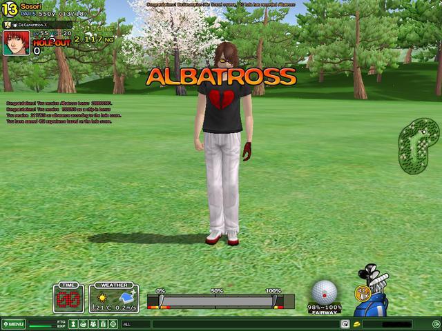 5th Alby on hole 13 sosori