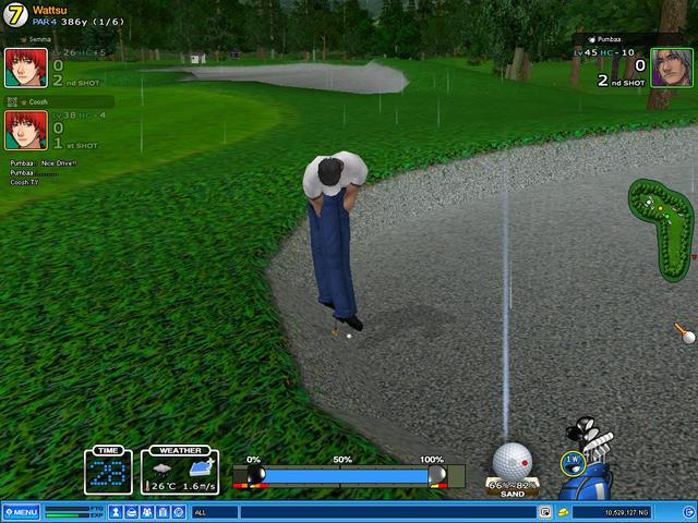 Who needs clubs when you have...