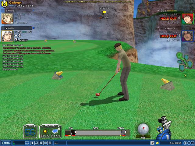 TokeMonkey Hio on Cad Hole #14 !!! :)