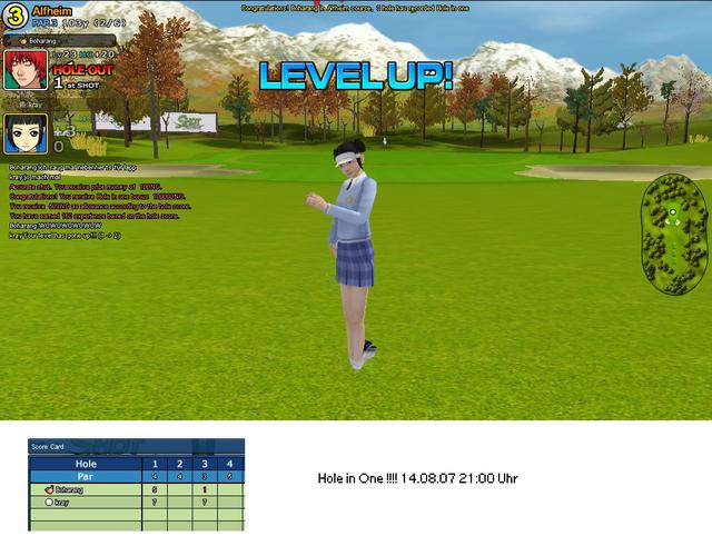 My first hole in one with lvl 23