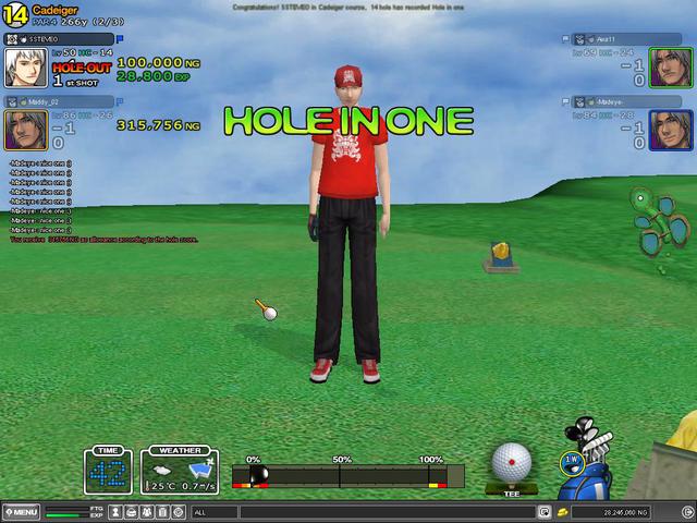 Hio Hole 14 cad with lvl 50 :)