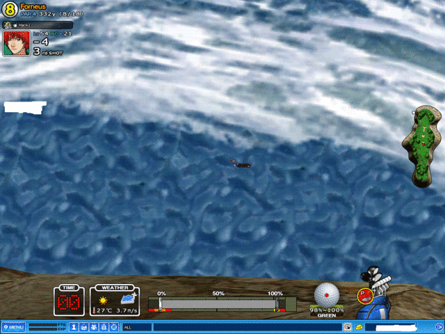 Going for a dip heehee