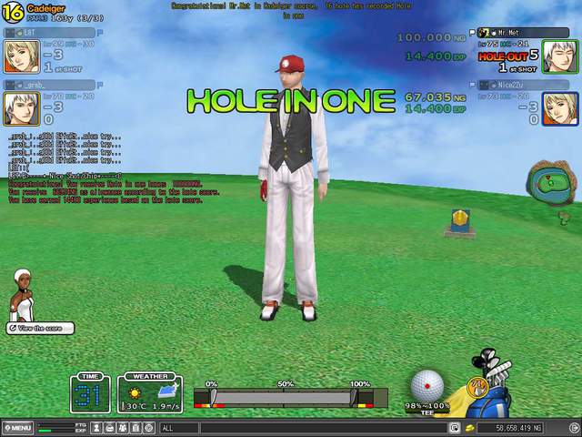 HIO = 100% Perfection Shot