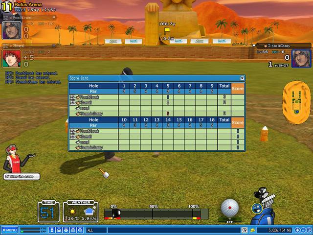 Dropped on first hole?