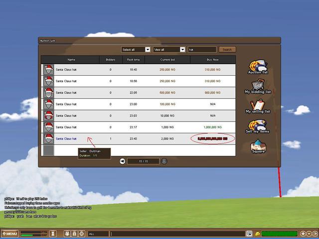 Durtman-Perhaps no much normal-Santa hat for  9,999,999,999,000 ng lool