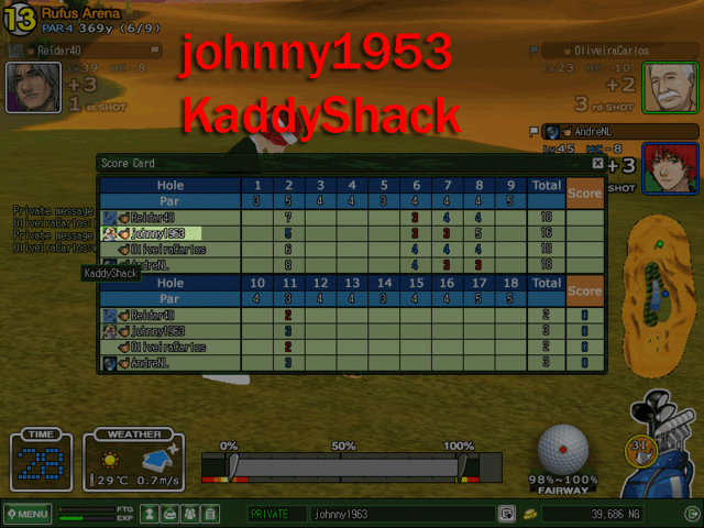 And the nome of the quitter is: johnny1963 from KaddyShack !!!