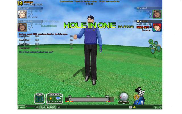 Tidus10 Hio in Cadeiger Hole 14