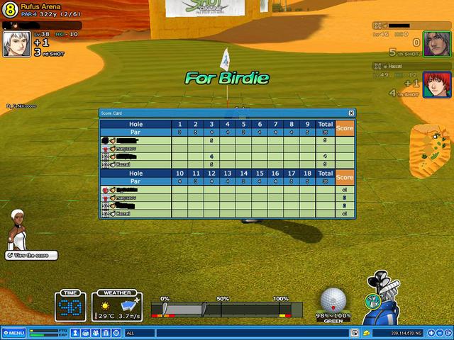 Joined a 6 holer and Said have to go while on 1st hole!