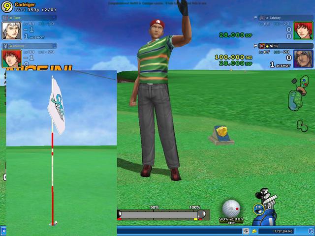 HIO Cadeiger HOLE 9 with 1W