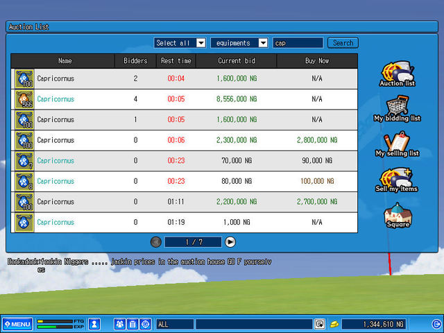 Very inappropriate comment in auction Racist slur