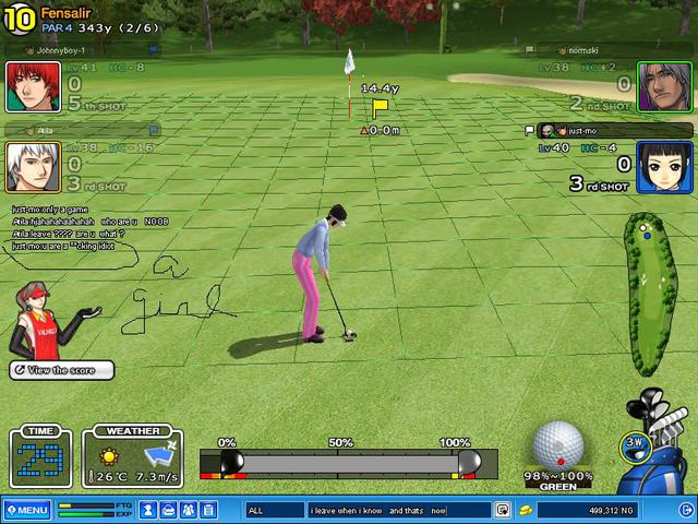 Player girl using Bad Language    name   just-mo