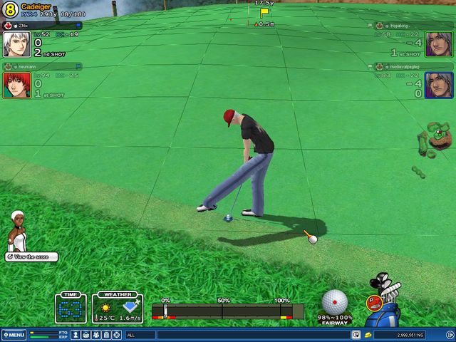 Beer Cart Girl went by!!