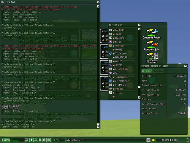 False Game Master / Admin