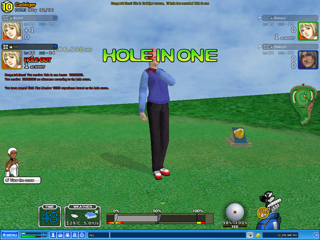Aother HIo on Cads hole 10!