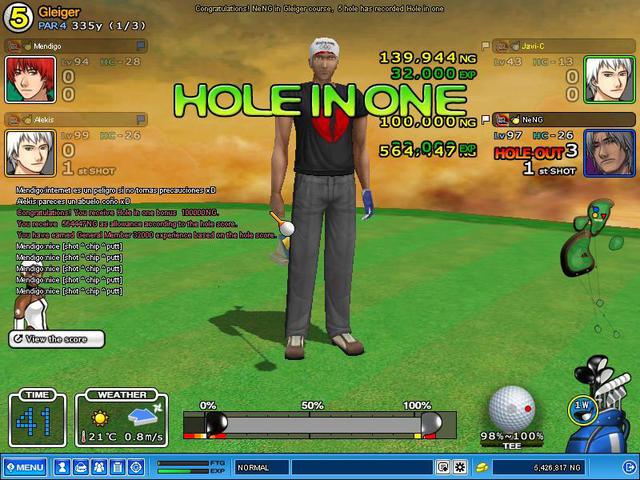 GLEIGER HOLE 5 PAR 4 HIO
