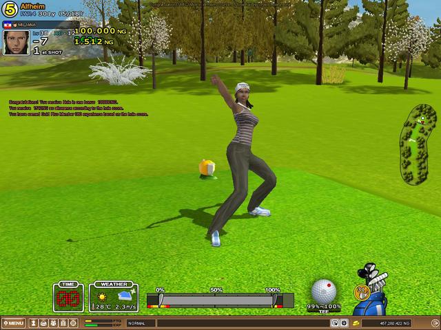 MILJANA   first hio   par 4