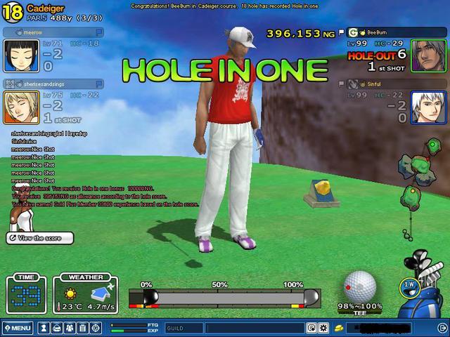 w000T... HIO Cad 18 hole :)