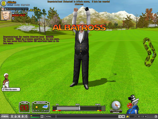 Nice day at the Office - Alby - Hole in one