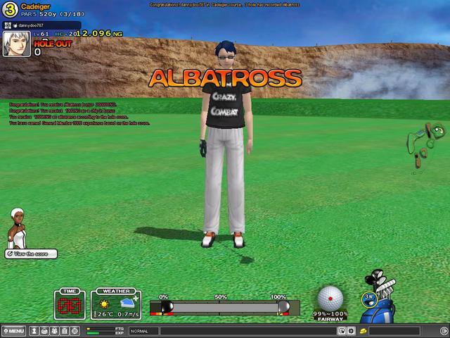 Cads Hole 3 Albatross