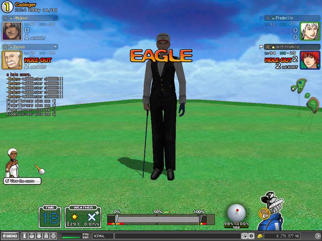 Str8 in the hole @ cad hole 1