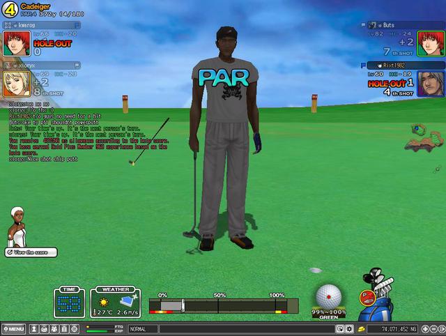 Ghost Golfer of Shot Online :)