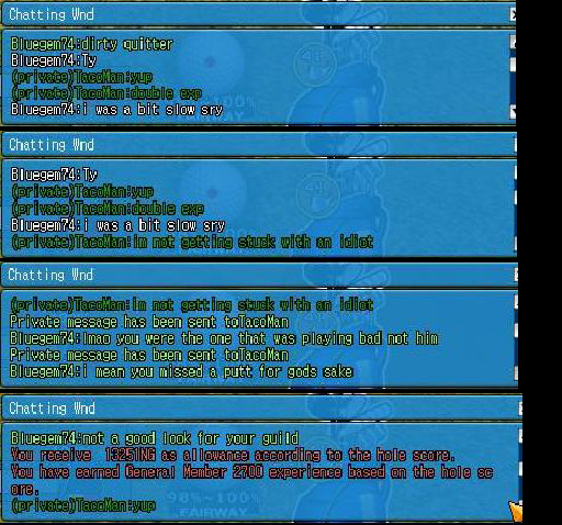 quitter from birdie inc masters