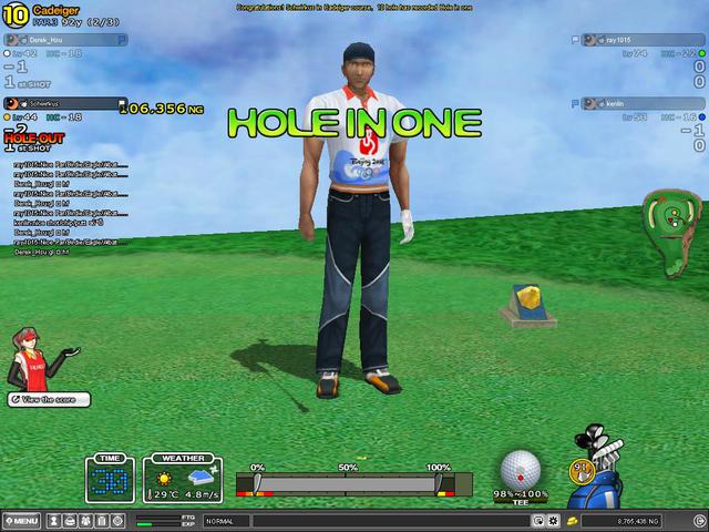 My hio on Cadeiger hole 10 at dbl exp time
