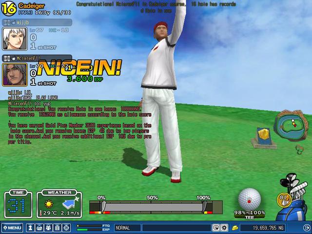 HIO during wager with friend ^^