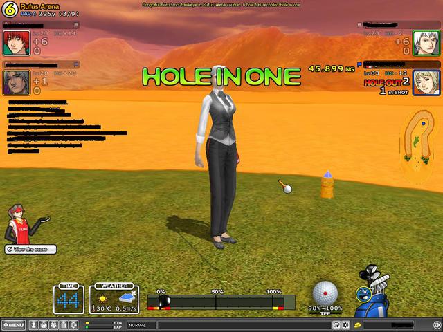 Tricky Hole In One!!