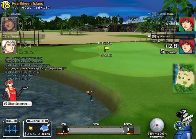 Pearl Island Hanging by a club