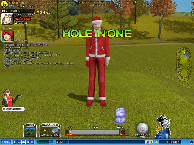 HOLE IN ONE - RickyBalboa!!!