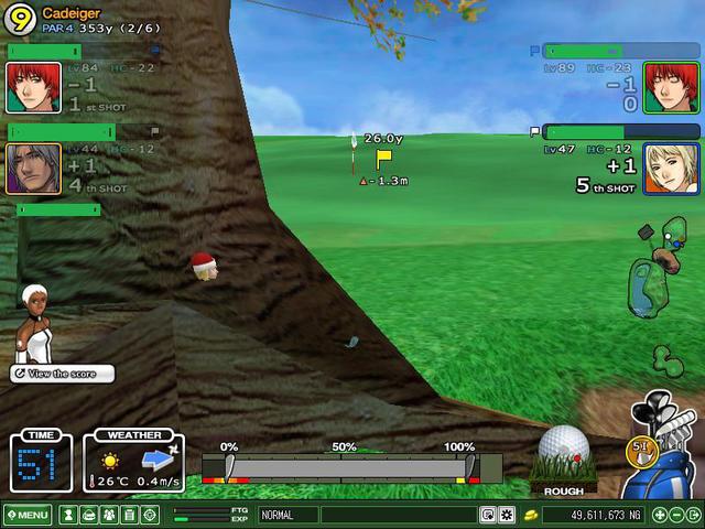 This tree has a female head????