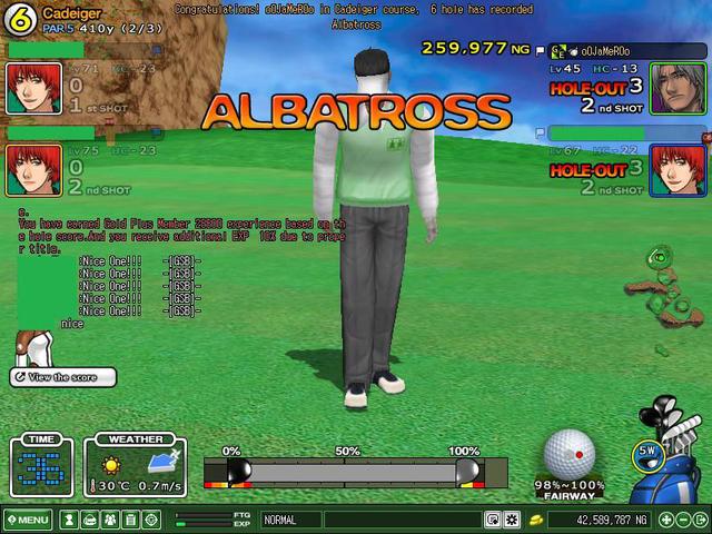 lvl 45 My First alb on Cads hole 6
