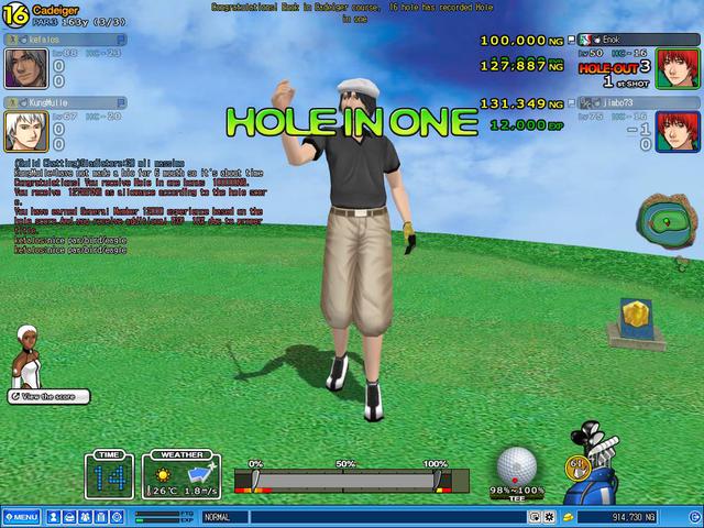 My 5 HOLE IN ONE - Enok!!!