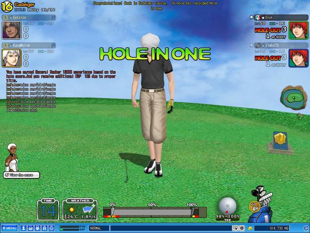 My 5 HOLE IN ONE - Enok!!!