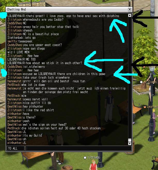 inappropriate language in square