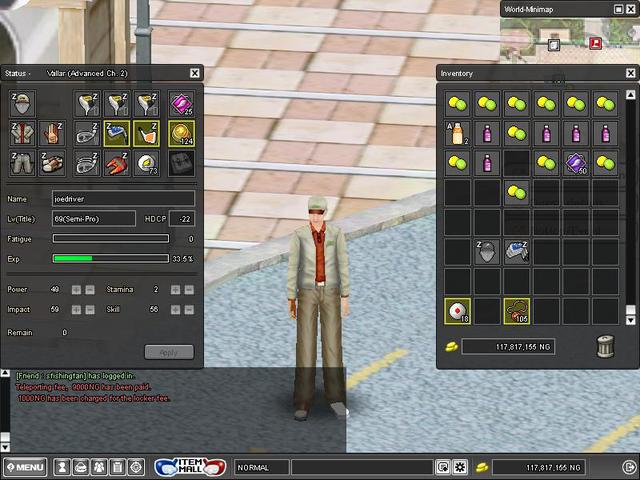 my clothes and clubs