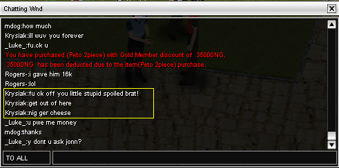 Unacceptable Language