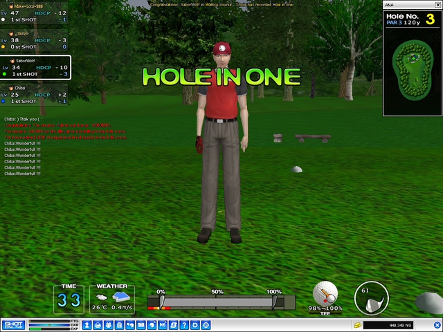 1st Hole In One!