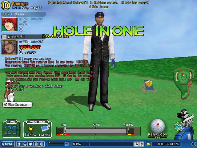 a few weeks later...HIO on 10 again