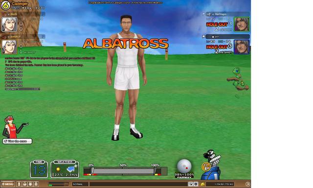 My first albatross on Cadeiger