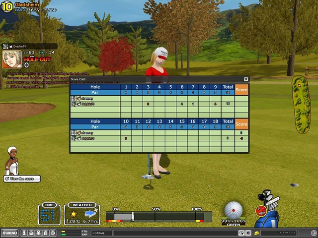 Don`t bet 200k for 6 holes with a level 63 and drop on hole 5