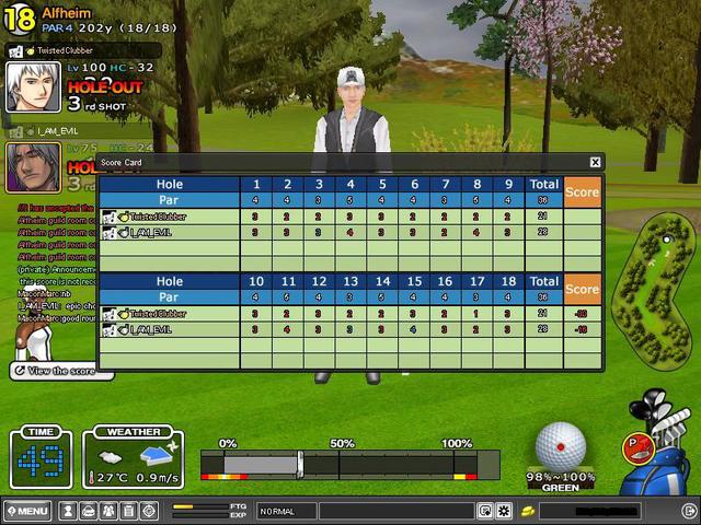 3 Albatross, 1 HIO