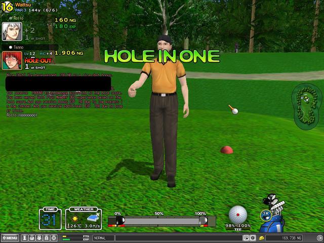 Wattsu hole 16 hollid server HIO